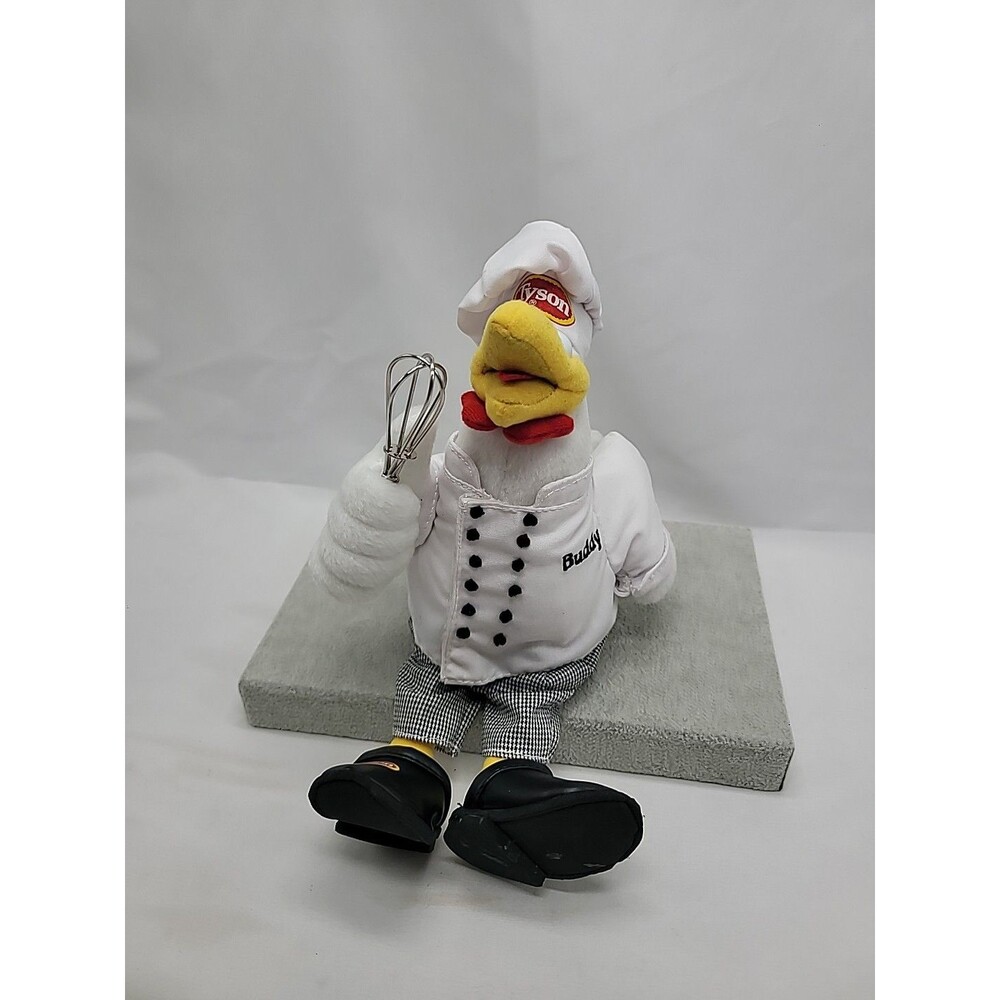 Tyson Chicken Plush BUDDY With Whisk 10"